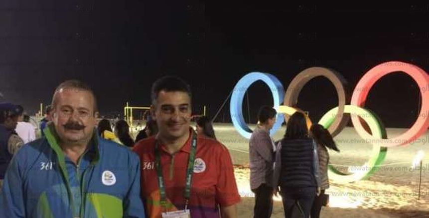 صورة: خالد زين متطوعا في أولمبياد ريو دي جانيرو