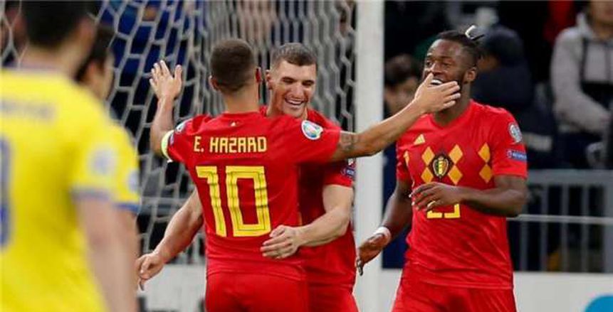 بالفيديو.. بلجيكا يُحقق انتصاره الثامن على التوالي.. ويفوز على كازاخستان بثنائية