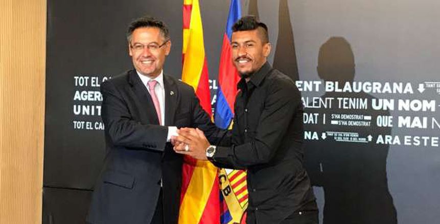 رسميا.. "باولينيو" يوقع عقود انضمامه إلى برشلونة