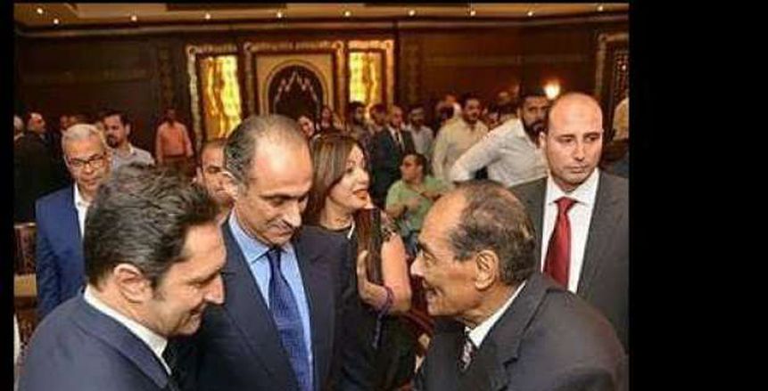 بالصور| المشير طنطاوي ونجلا مبارك يحضرون عقد قران محمد شوقي غريب