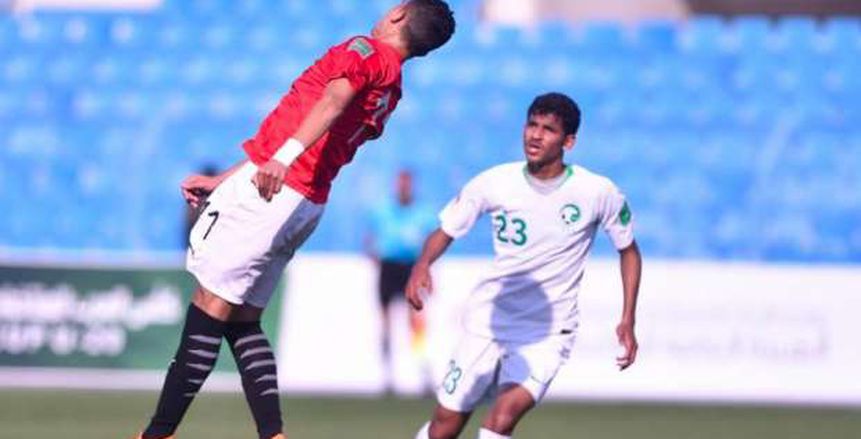 منتخب الشباب يتعادل مع السعودية في كأس العرب
