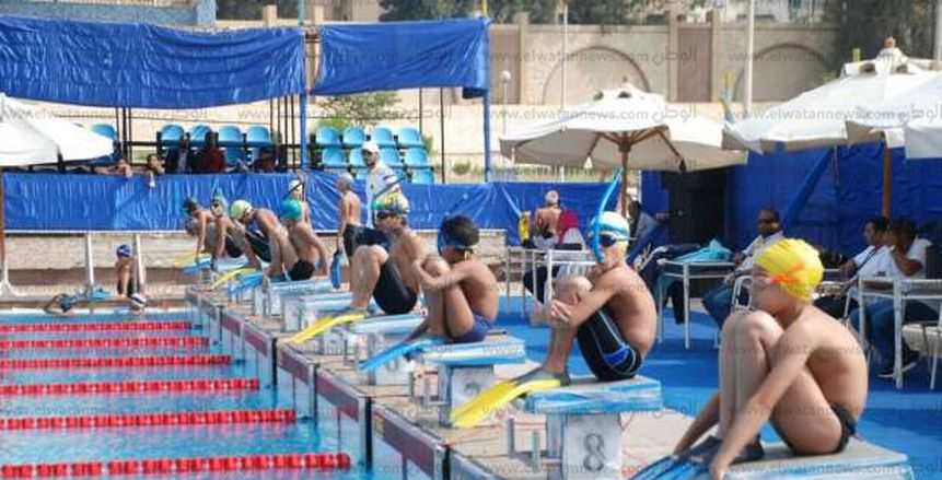 سموحة يتوج بدرع بطولة الإسكندرية للسباحة بالزعانف