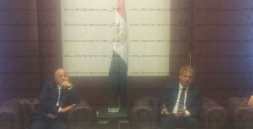 بالصور| وزير الرياضة يجتمع بـ«أبو ريدة» وأعضاء «الجبلاية»