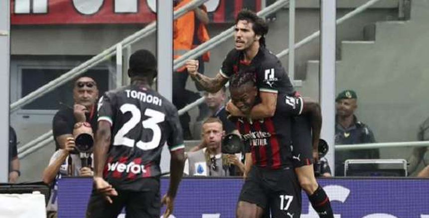 ميلان يهزم دينامو زغرب بثلاثية في دوري أبطال أوروبا