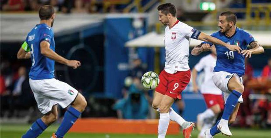 التعادل السلبي يحسم الشوط الأول من مباراة «إيطاليا وبولندا»