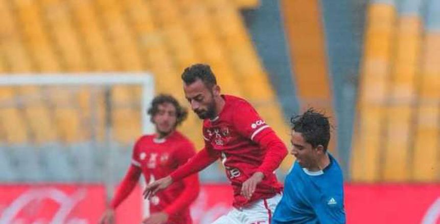 حسام حسن يسجل ثاني أهداف الأهلي في مرمى سموحة