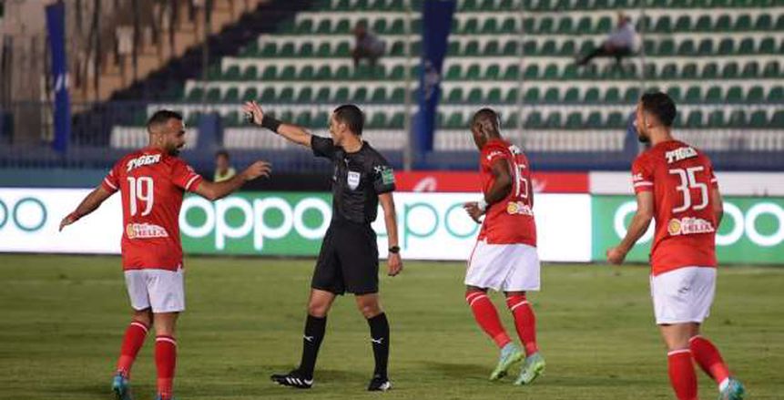 حسام حسن يهدر فرصة الهدف الثاني للأهلي أمام مصر المقاصة