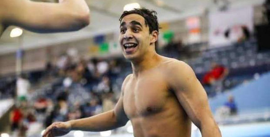 يوسف رمضان يحتل المركز الرابع في بطولة العالم للسباحة القصيرة