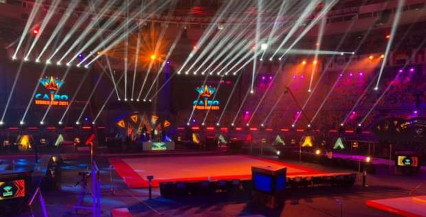 حفل افتتاح مبهر لكأس العالم للجمباز الفني باستاد القاهرة