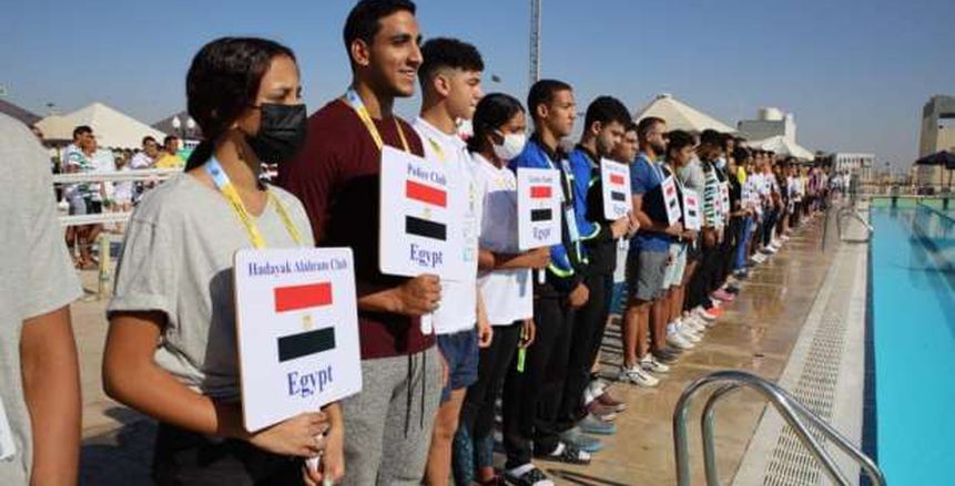 افتتاح بطولة كأس العالم للأندية للسباحة بالزعانف في شرم الشيخ