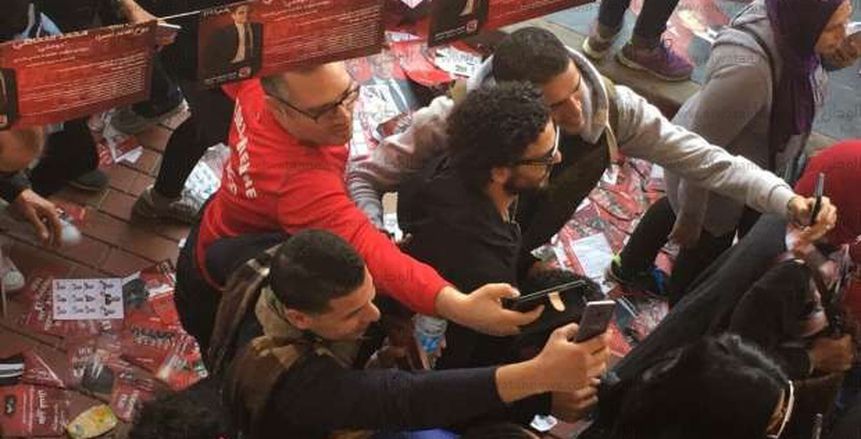 حسام غالي يدلي بصوته في انتخابات الأهلي