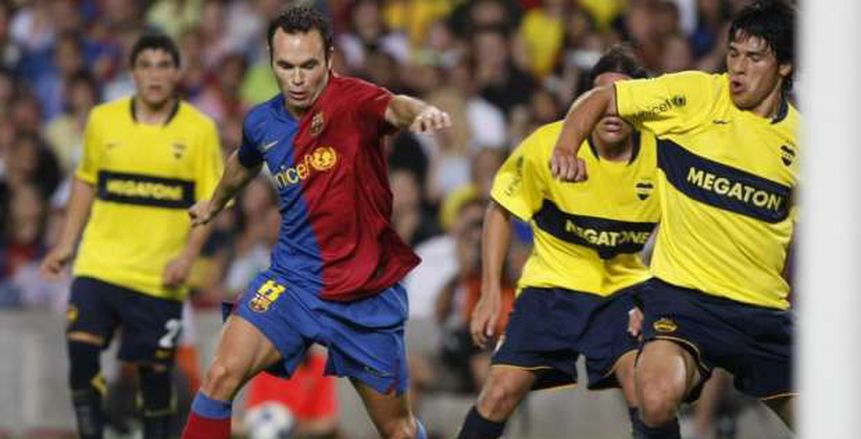 برشلونة يواجه بوكا جونيورز الأرجنتيني في كأس خوان جامبر