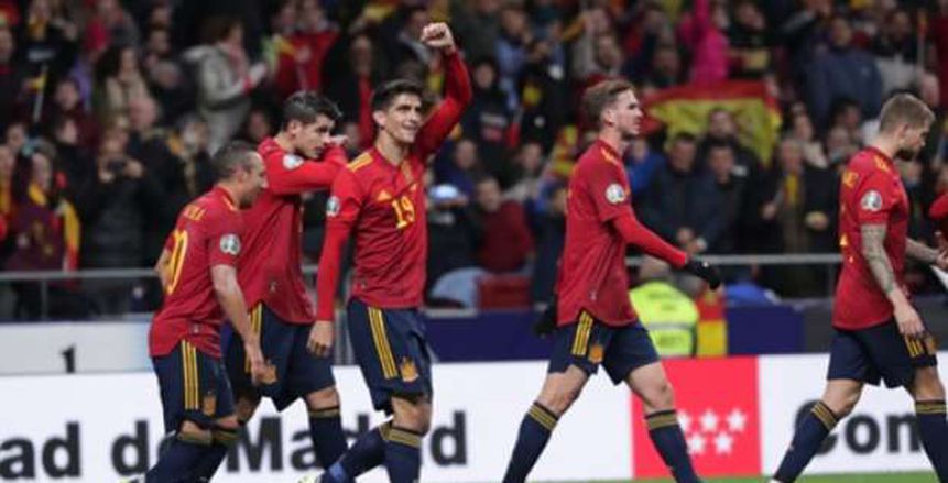 موعد مباراة إسبانيا واليونان والقنوات الناقلة لها بتصفيات المونديال
