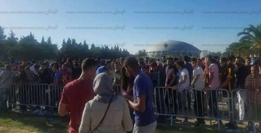 بالصور| إقبال كبير من جماهير «الترجي» لشراء تذاكر مباراتهم أمام الأهلي