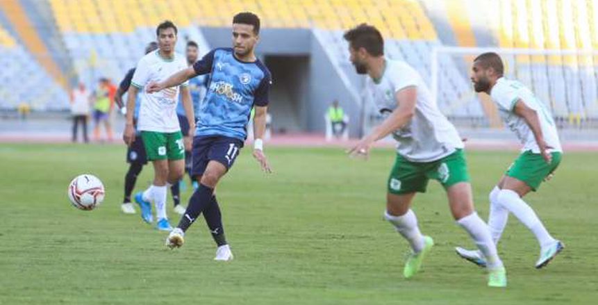 المصري يتعادل سلبيا أمام بيراميدز في الدوري