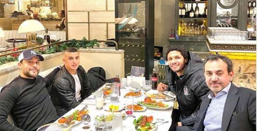العميد بعد عزومة "النني" و"حافظ" في تركيا: "ِشكرا على العشاء.. وأنا اللي حاسبت"