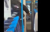 لحظة طعن شخص على متن قطار في لندن والركاب يصورون الحادث بالهواتف