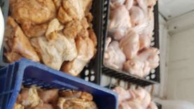 ضبط 5 أطنان دجاج مخالفة بمجزر يدوي في العاشر من رمضان