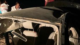 بالأسماء.. إصابة 7 أشخاص في انقلاب سيارة على طريق «السلوم - مطروح»