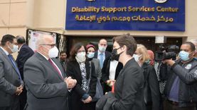«الخشت» يفتتح مركز خدمات ودعم ذوي الإعاقة بالمدينة الجامعة بالقاهرة