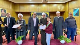 تكريم الفائزين بالمسابقة الكبرى لحفظ القرآن في بنها