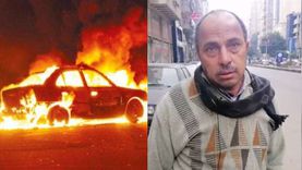 صاحب التاكسي المحترق: «نصيبي وأنا راضي».. وسعيد برد فعل الشعب المصري