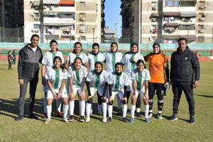 فريق الكرة النسائية بالمصري