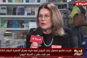 «فالسو» خلال حوارها مع الإعلامي محمد مصطفى شردي
