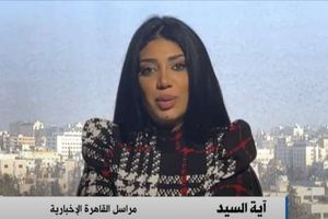 آية السيد، مراسلة قناة "القاهرة الإخبارية"
