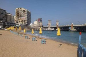 انخفاض نسبة إشغال شواطئ الإسكندرية