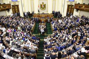 مجلس النواب خلال الموافقة على التعديلات الوزارية