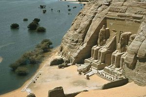 معبد أبوسمبل أحد أشهر المعابد بمحافظة أسوان