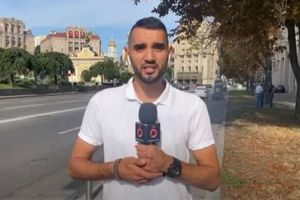 غيث مناف مراسل قناة القاهرة الإخبارية في كييف