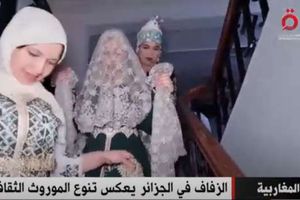 «القاهرة الإخبارية» تعرض تقريرًا عن عادات الزفاف المتوارثة في دولة الجزائر