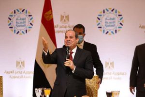 الرئيس «السيسى» خلال «إفطار الأسرة المصرية» «صورة أرشيفية»