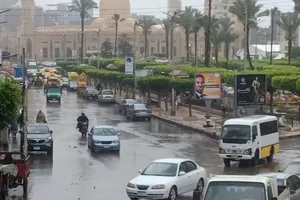 أمطار في محافظة كفر الشيخ