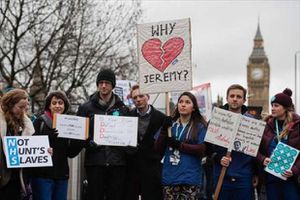 إضراب الأطباء في بريطانيا