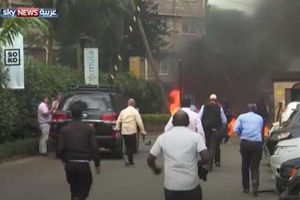 صورة من الهجوم في كينيا