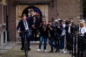هكذا ودع ‎رئيس الوزراء الهولندي مارك روتة منصبه
