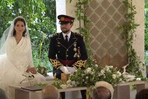 خلال حفل زفاف ولي العهد الأردني