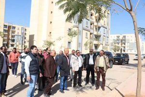 قيادات الإسكان يتفقدون مشروعات المرافق والطرق بمشروع المبادرة الرئاسية سكن لكل المصريين