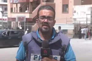 بشير جبر مراسل القاهرة الإخبارية من خان يونس