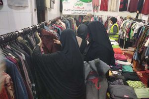 توزيع ملابس بالمجان في كفر الشيخ