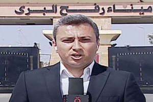 همام مجاهد موفد قناة القاهرة الإخبارية من أمام معبر رفح البري