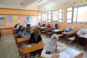 امتحان الشهادة الإعدادية بمحافظة الفيوم