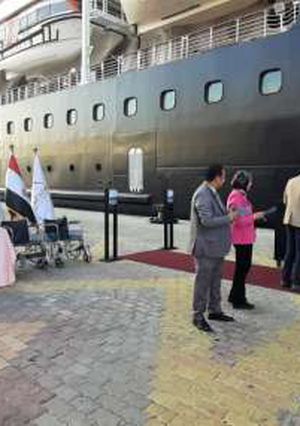الهيئة العامة لميناء الأسكندرية تستقبل السفينة السياحية AZAMARA ONWARD