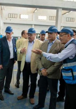 "وزير الدولة للإنتاج الحربي" يتفقد "حلوان لمحركات الديزل"