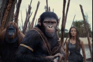 مشهد من فيلم Kingdom of the Planet of the Apes