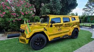 سعرها 20 مليون جنيه ومطلية بالذهب.. أحدث سيارة من فئة «Prombron SUV»