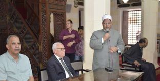 محافظ بورسعيد خلال حضوره المبادرة